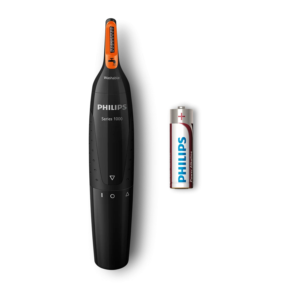 טרימר נוח לסילוק שערות באף ובאוזן - Nose trimmer series 1000